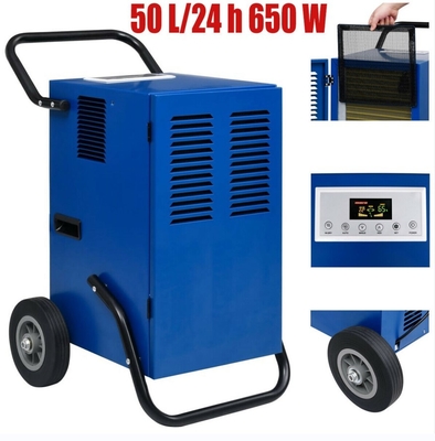 70L per day Compressor type commercial recovery ventilation dehumidifier system with handle